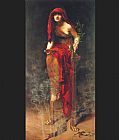 John Collier Priestess of Delphi painting